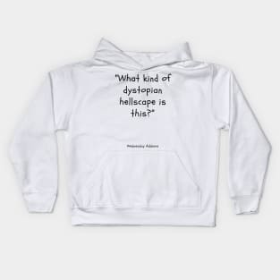 Wednesday Addams Kids Hoodie